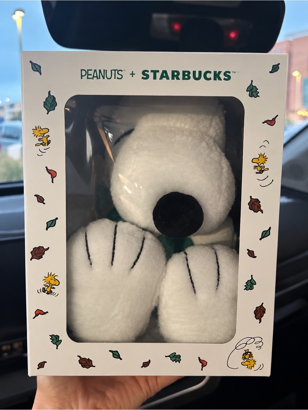 Peanuts x Starbucks White Snoopy Plush - Licensed Collaboration